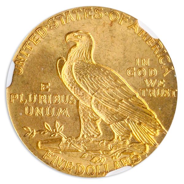 1912 $5 Indian NGC MS65 1912 $5 Indian NGC MS65