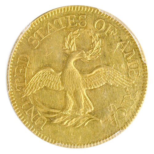 1796/5 $5 Draped Bust PCGS MS61