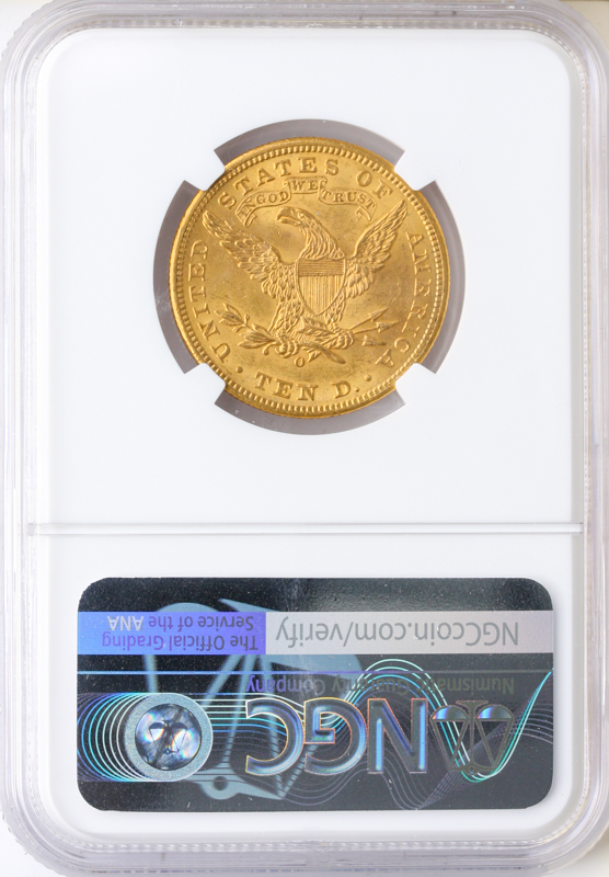 1901-O $10 Liberty NGC MS63 CAC 1901-O $10 Liberty NGC MS63 CAC