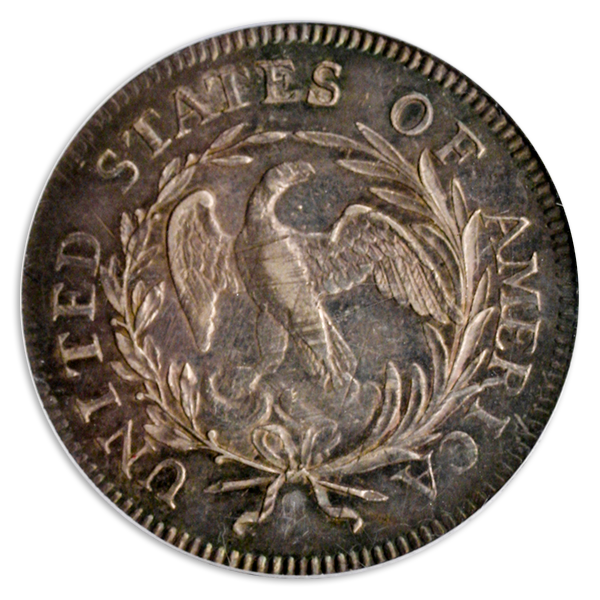 1796 Draped Bust Quarter PCGS AU55 CAC