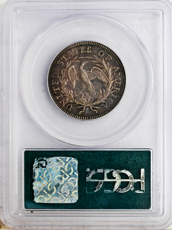 1796 Draped Bust Quarter PCGS AU55 CAC