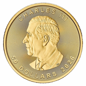 2026 1 oz Gold Canadian Maple Leaf