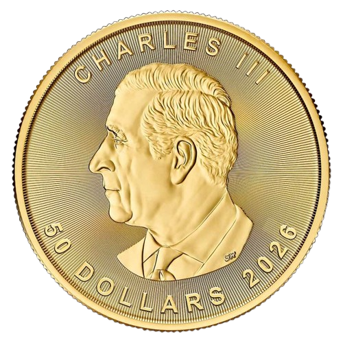 2026 1 oz Gold Canadian Maple Leaf