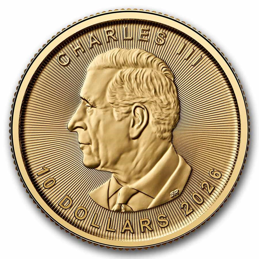 2026 1/4 oz Canadian Gold Maple Leaf 2026 1/4 oz Canadian Gold Maple Leaf