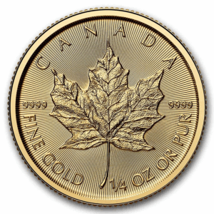 2026 1/4 Canadian Gold Maple Leaf