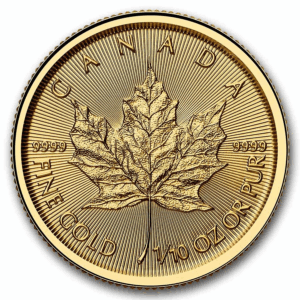 2026 1/10 oz Canadian Gold Maple Leaf