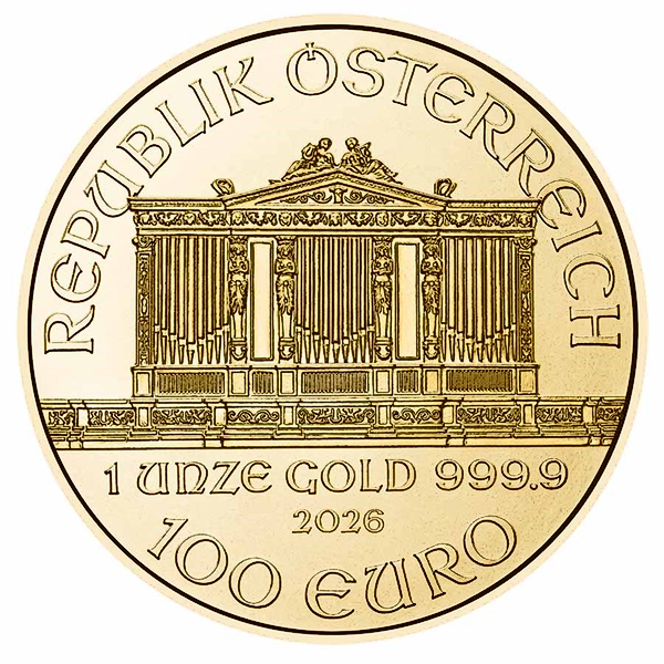 2026 1oz Gold Austrian Philharmonic 2026 1oz Gold Austrian Philharmonic