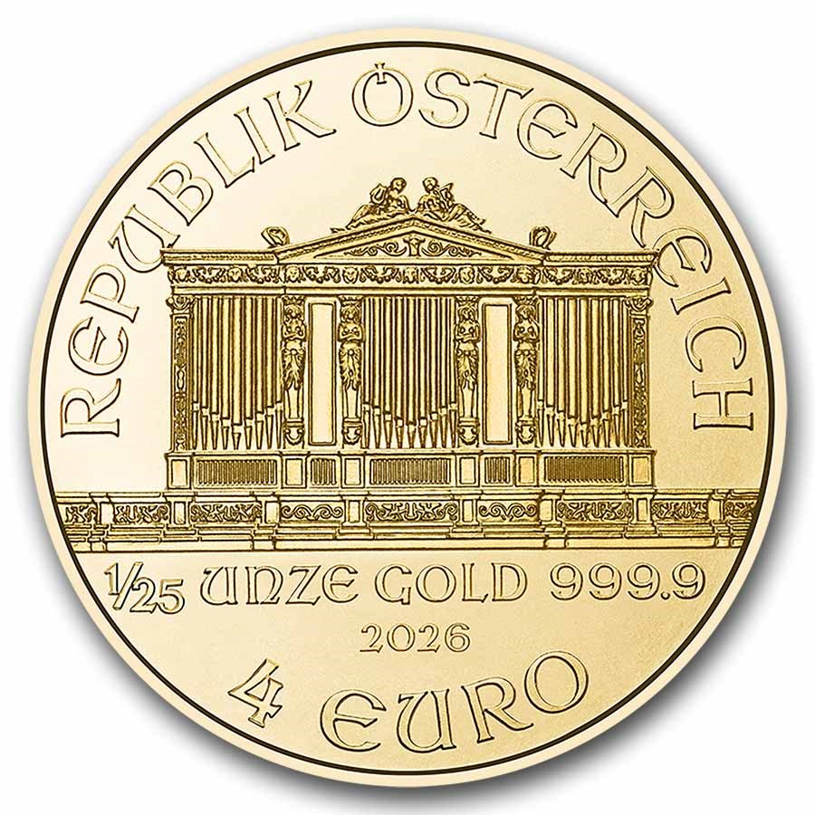 2026 1/4 oz Gold Austrian Philharmonic 2026 1/4 oz Gold Austrian Philharmonic