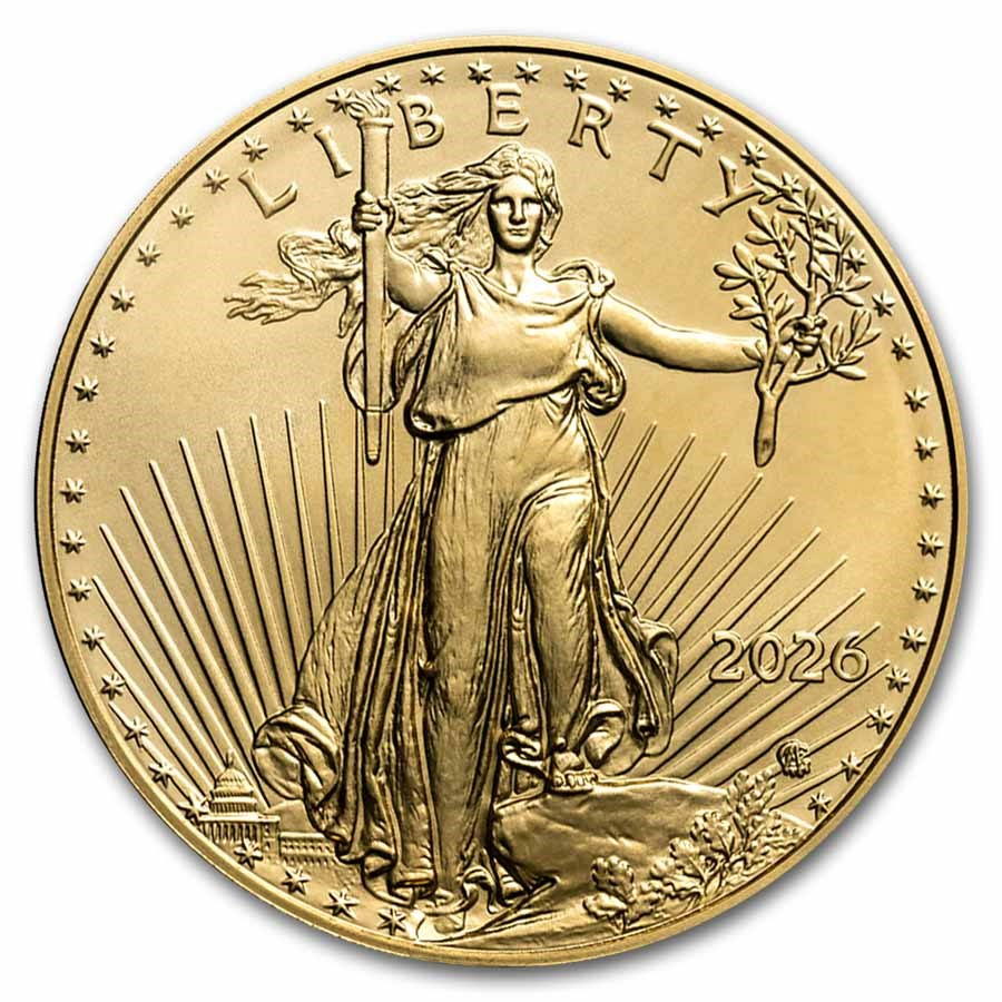 2026 1/2 oz Gold American Eagle 2026 1/2 oz Gold American Eagle