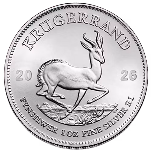 2026 1 oz Silver South African Krugerrand