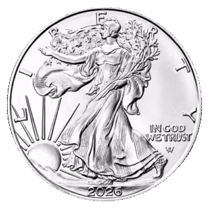 2026 1 oz Silver Eagle Tube