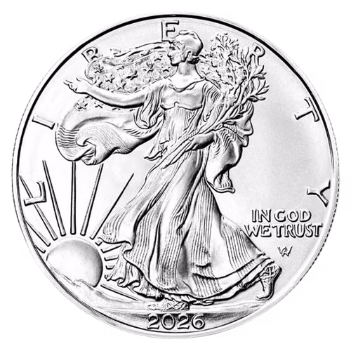 2026 1 oz Silver Eagle Tube 2026 1 oz Silver Eagle Tube