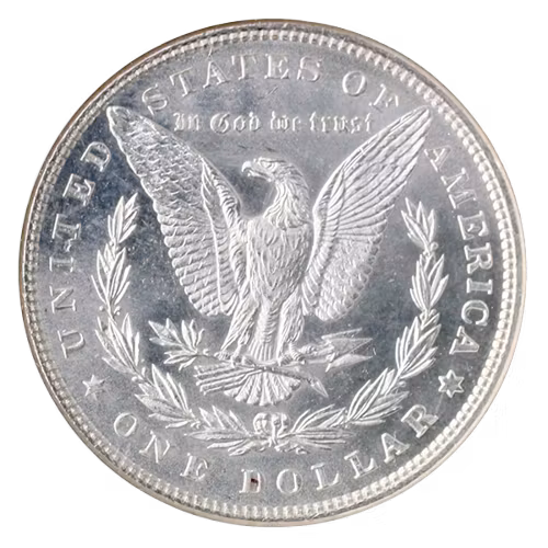 1881 MORGAN $1 NGC MS64