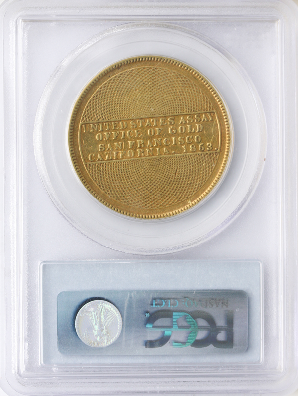 1853 $20 LIBERTY ASSAY PCGS XF45 CAC 1853 $20 LIBERTY ASSAY PCGS XF45 CAC