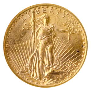1913-D $20 Saint Gaudens NGC MS63 CAC