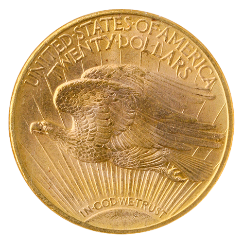 1913-D $20 Saint Gaudens NGC MS63 CAC