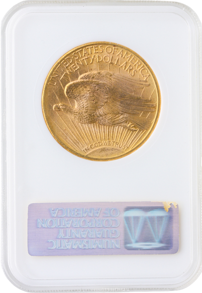 1913-D $20 Saint Gaudens NGC MS63 CAC