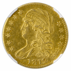 1812 $5 Capped Bust NGC MS61 CAC +
