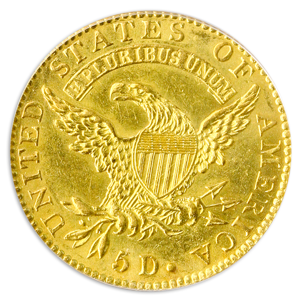 1824 $5 Capped Bust PCGS MS62 CAC 1824 $5 Capped Bust PCGS MS62 CAC