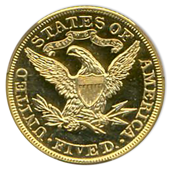 1905 $5 Liberty CACG PR63 1905 $5 Liberty CACG PR63