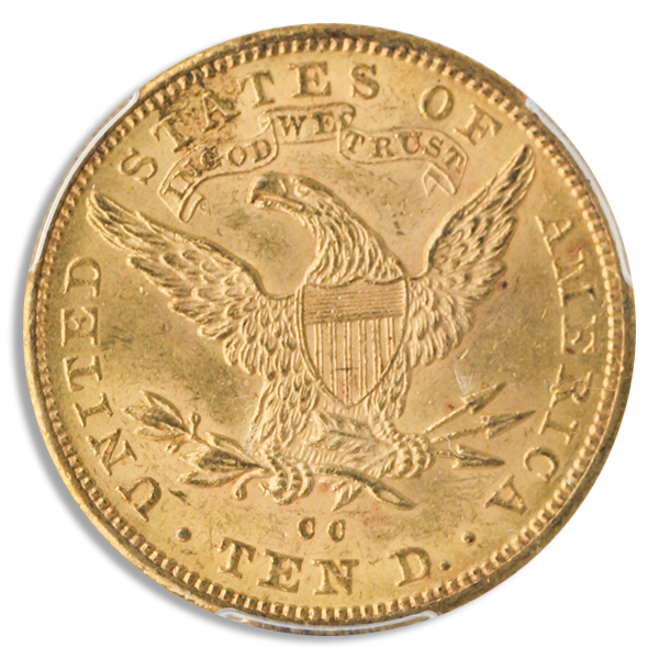 1891-CC $10 Liberty PCGS MS61 CAC 1891-CC $10 Liberty PCGS MS61 CAC