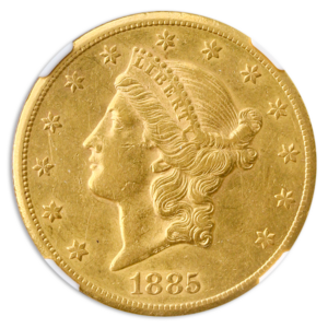 $20 LIBERTY 1885-CC