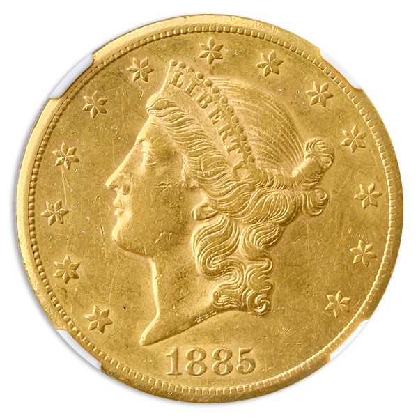 $20 LIBERTY 1885-CC $20 LIBERTY 1885-CC