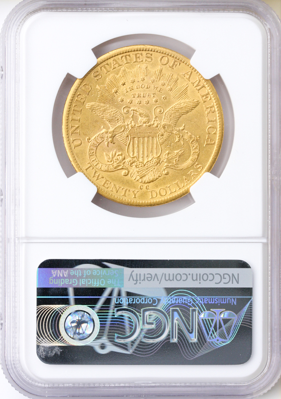 $20 LIBERTY 1885-CC $20 LIBERTY 1885-CC