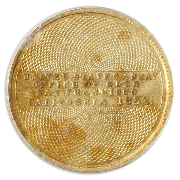 1852 $10 ASSAY SSCA PCGS AU53 1852 $10 ASSAY SSCA PCGS AU53