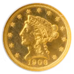 1906 $2.50 Liberty NGC PR64 CAC