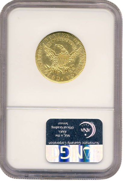 1824 $5 Capped Bust NGC MS60 CAC 1824 $5 Capped Bust NGC MS60 CAC