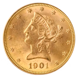 1901-S $10 Liberty PCGS MS64 CAC