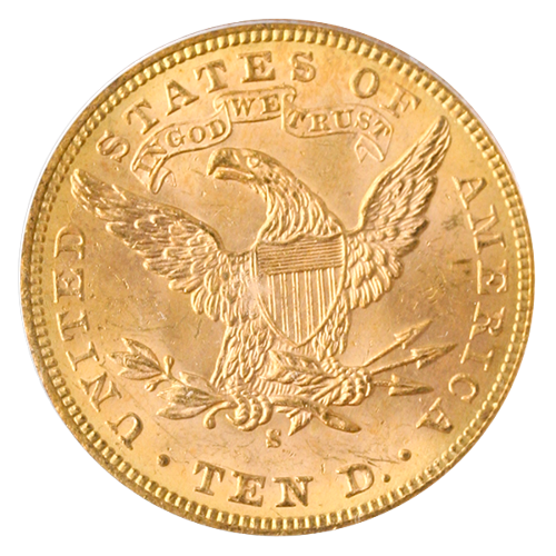 1901-S $10 Liberty PCGS MS64 CAC 1901-S $10 Liberty PCGS MS64 CAC
