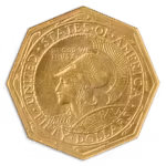 1915-S $50 Panama Pacific Octagonal NGC MS63