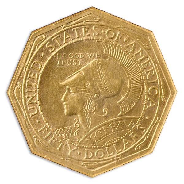 1915-S $50 Panama Pacific Octagonal NGC MS63 1915-S $50 Panama Pacific Octagonal NGC MS63