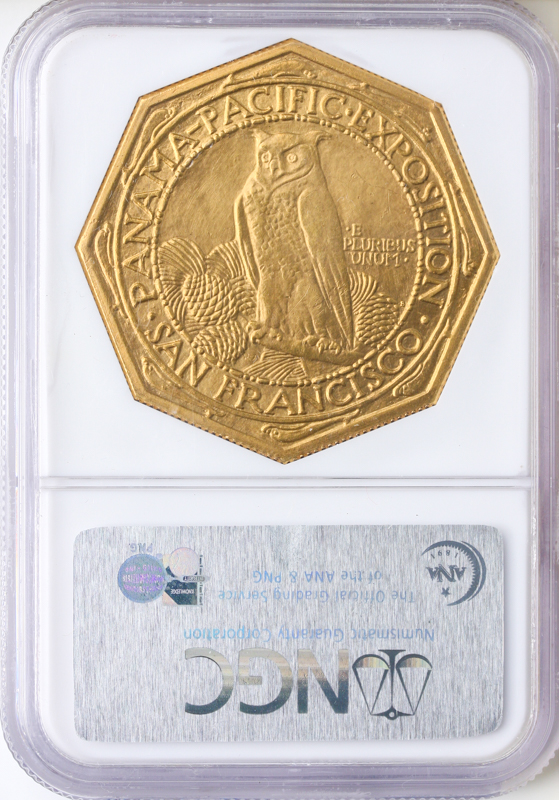 1915-S $50 Panama Pacific Octagonal NGC MS63 1915-S $50 Panama Pacific Octagonal NGC MS63