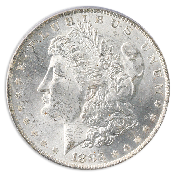1883-O MORGAN $1 PCGS MS63 1883-O MORGAN $1 PCGS MS63