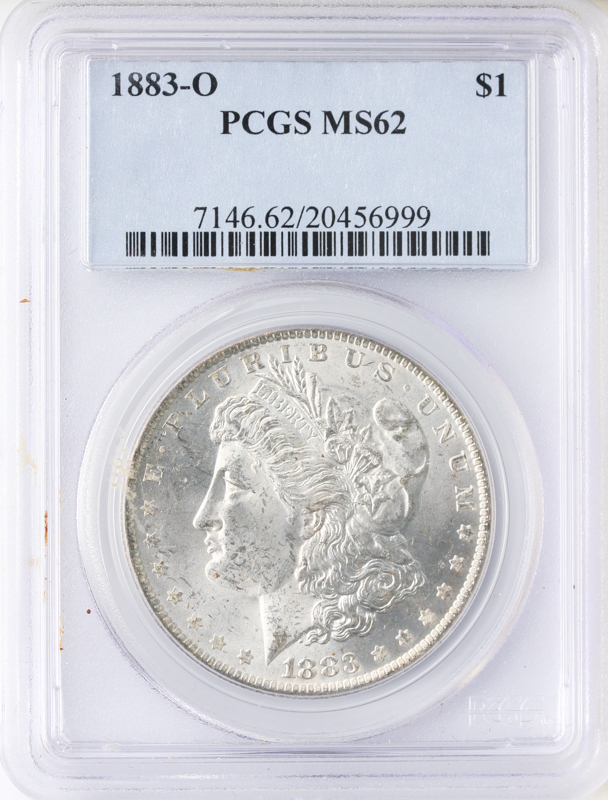 1883-O MORGAN $1 PCGS MS63 1883-O MORGAN $1 PCGS MS63