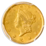 1851-O $1 Gold PCGS MS63