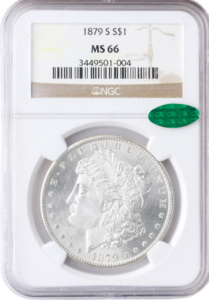 1879-S Morgan $1 NGC MS66