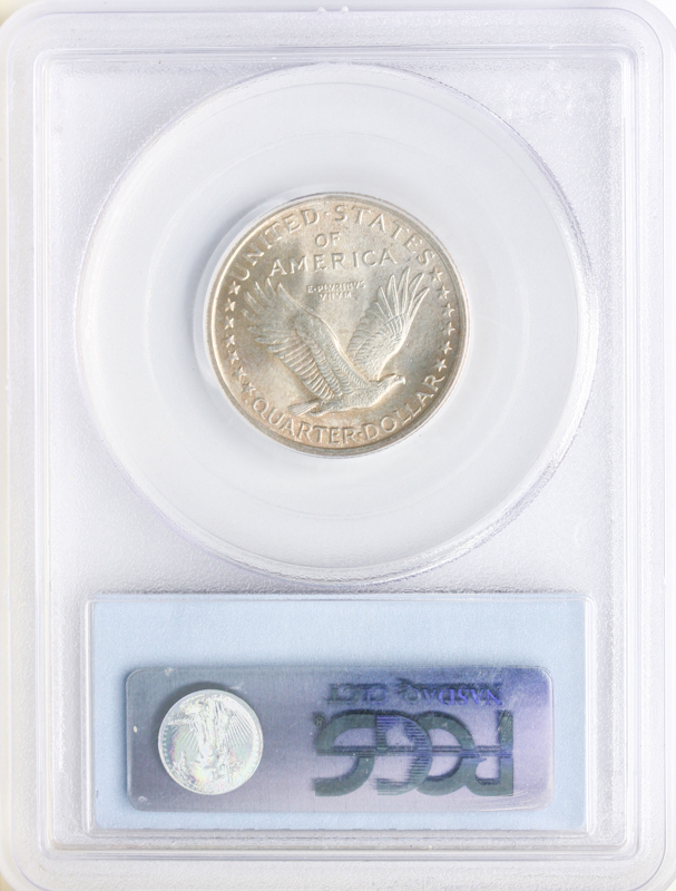 1917 Standing Liberty Quarter Type 1 Full Head PCGS MS66