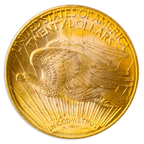 1922-S $20 Saint Gaudens PCGS MS65 CAC 1922-S $20 Saint Gaudens PCGS MS65 CAC