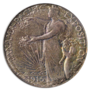 1915-S Panama Pacific Half Dollar Commemorative PCGS MS65 CAC