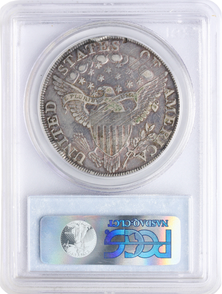 1798 Draped Bust $1 Large Eagle PCGS VF30 CAC 1798 Draped Bust $1 Large Eagle PCGS VF30 CAC