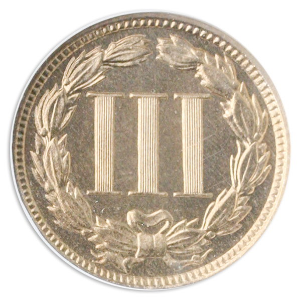 1881 3 Cent Nickel NGC PR66 1881 3 Cent Nickel NGC PR66
