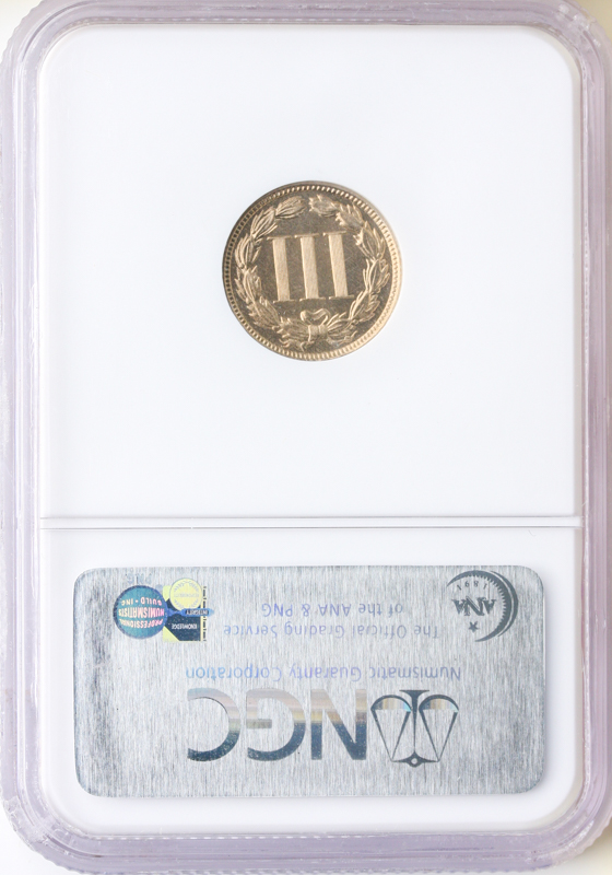 1881 3 Cent Nickel NGC PR66 1881 3 Cent Nickel NGC PR66