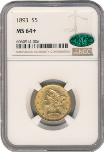 $20 Liberty MS64 Certified CAC (Dates/Types Vary)