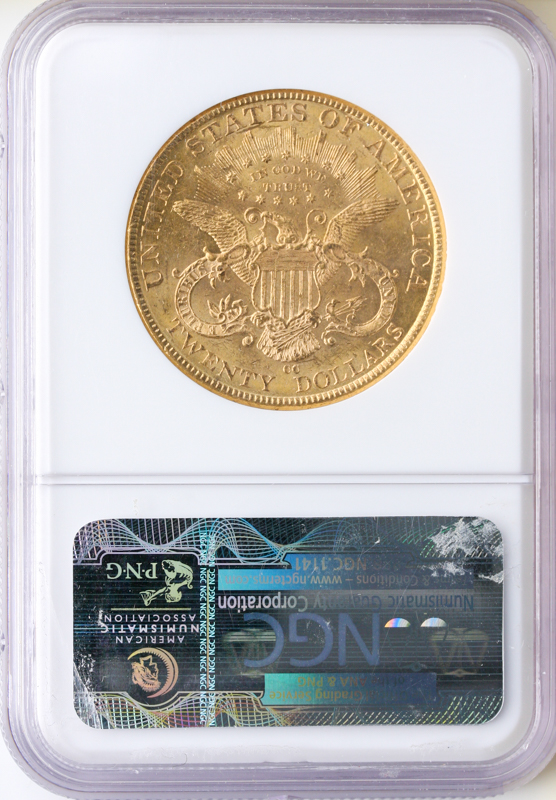1893-CC $20 Liberty NGC MS61 CAC