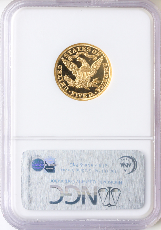 1903 $5 Liberty NGC PF67 Cameo CAC