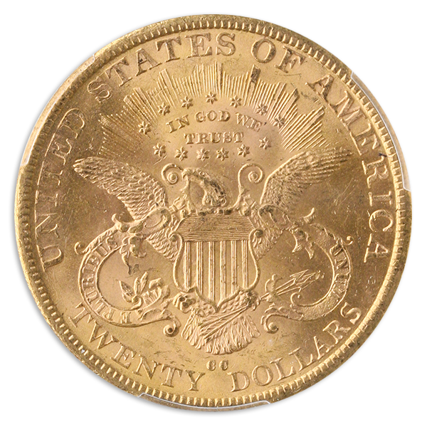 1890-CC $20 Liberty PCGS MS61 1890-CC $20 Liberty PCGS MS61
